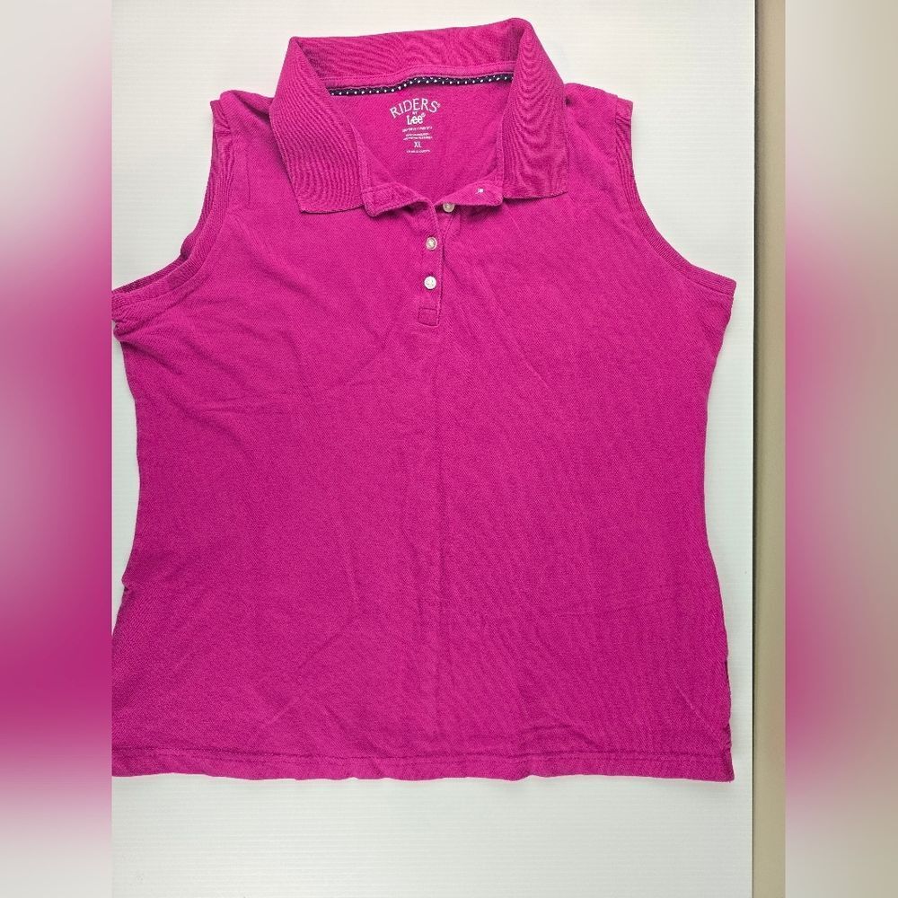 Riders By Lee Sleeveless Polos Sz XL Bundle of Three - Picture 6 of 9